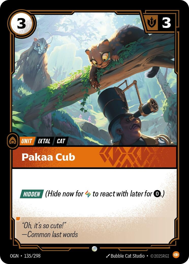Pakaa Cub (135/298) (Foil) Common