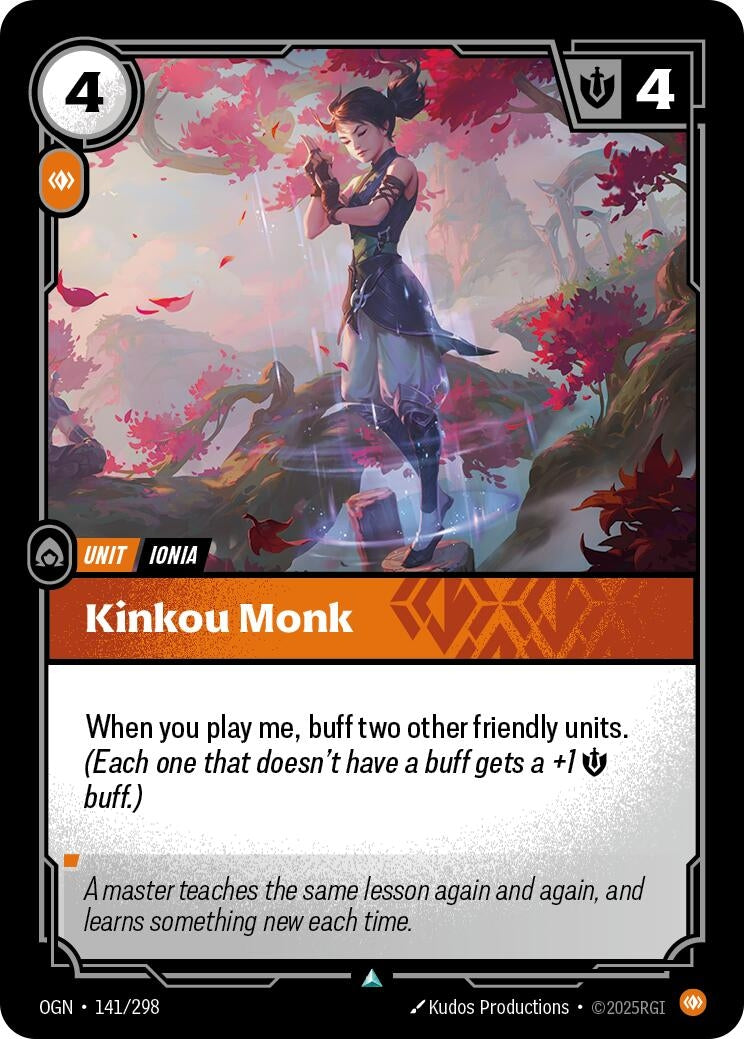 Kinkou Monk (141/298) Uncommon