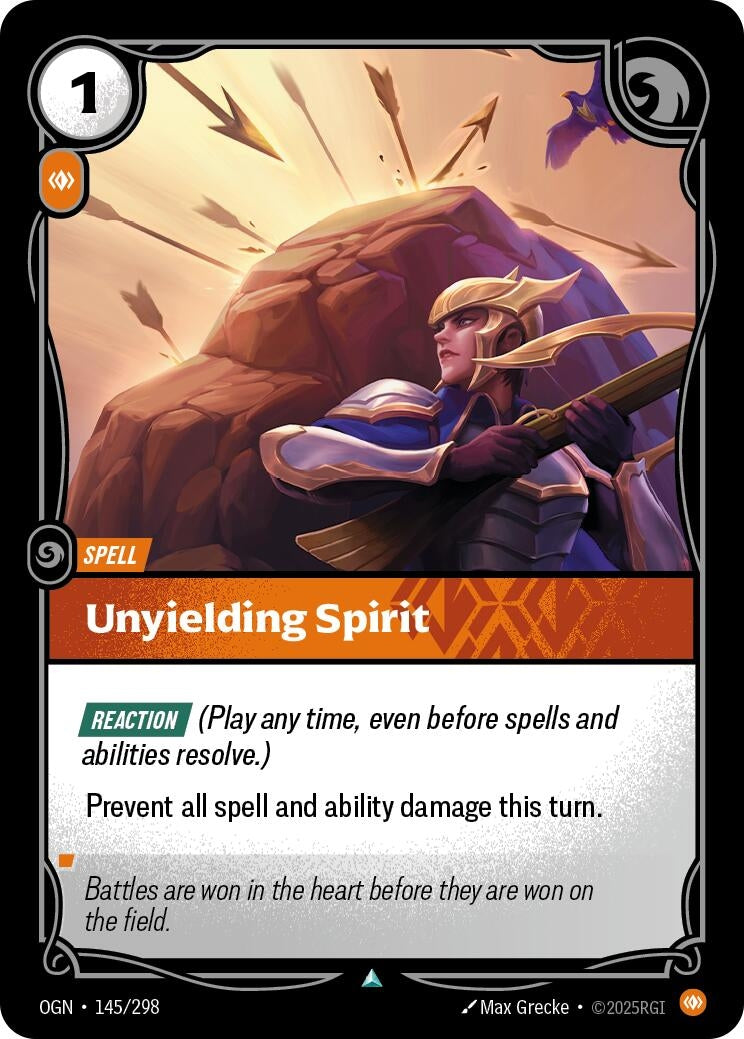 Unyielding Spirit (145/298) Uncommon