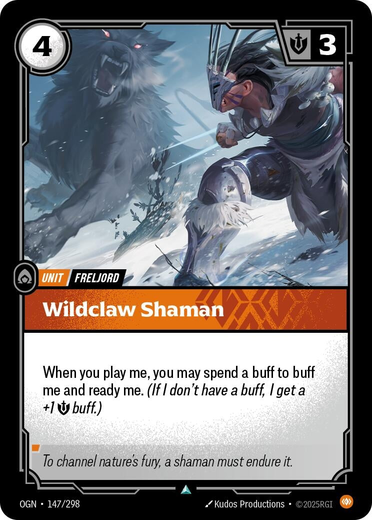 Wildclaw Shaman (147/298) (Foil) Uncommon