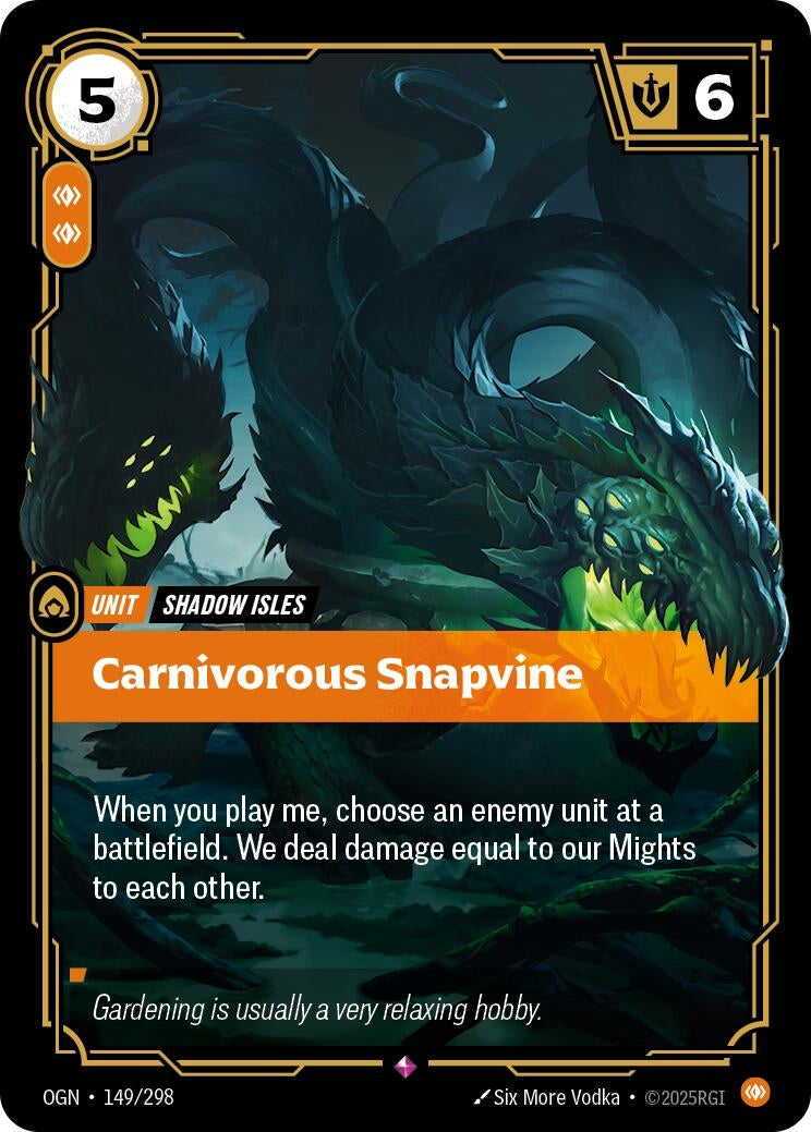 Carnivorous Snapvine (149/298) (Foil) Rare