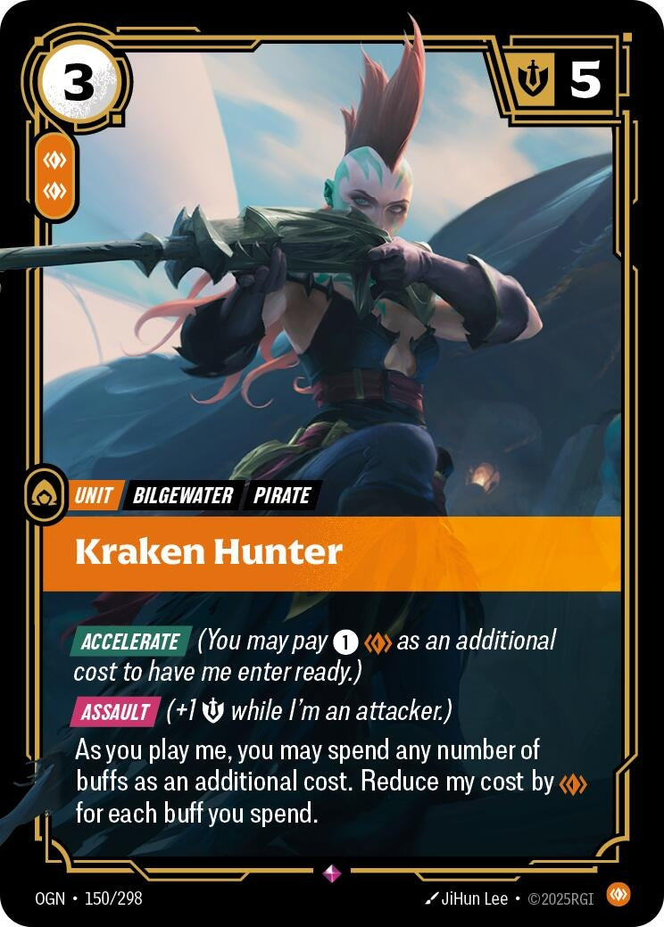 Kraken Hunter (150/298) (Foil) Rare