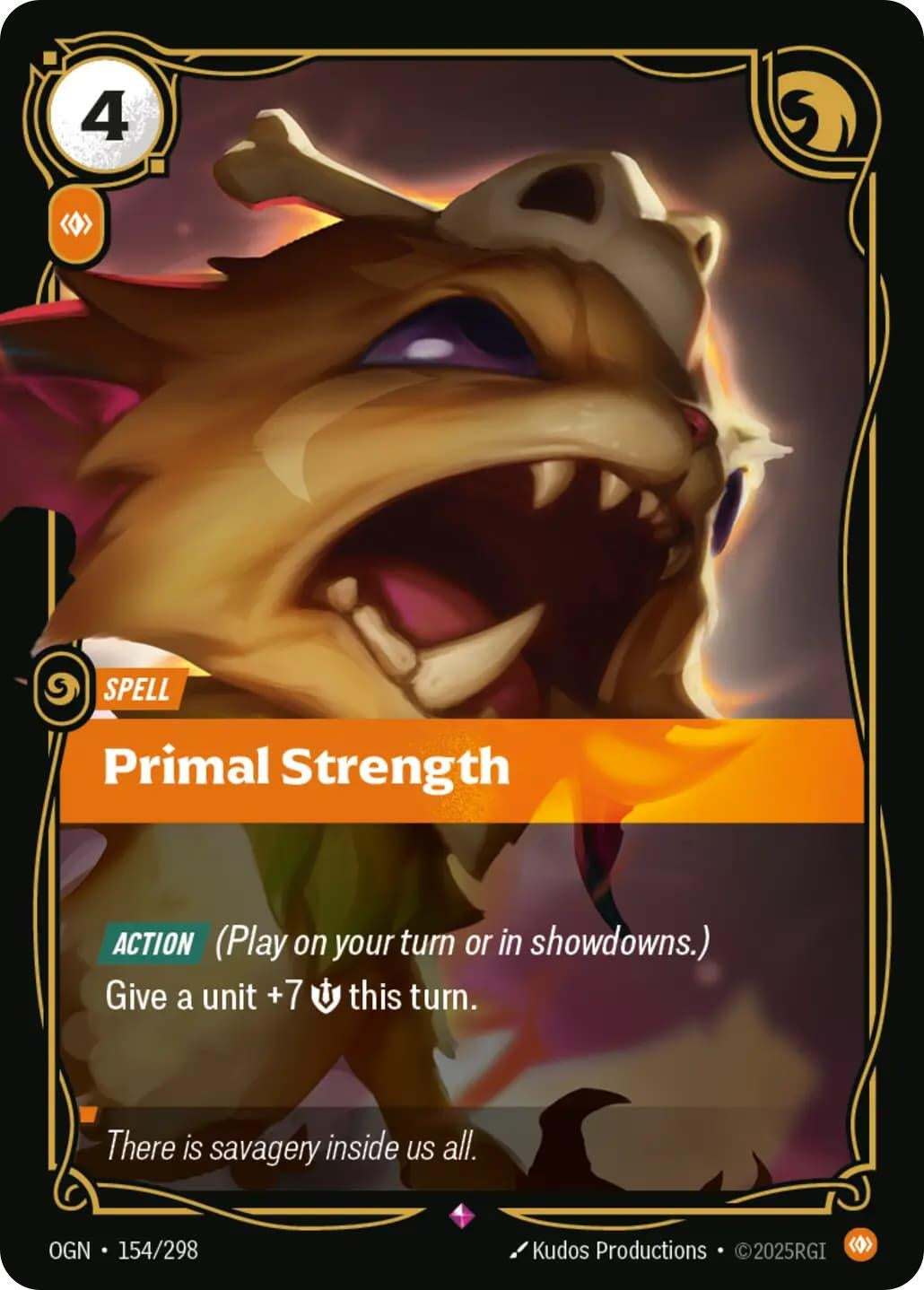 Primal Strength (154/298) (Foil) Rare