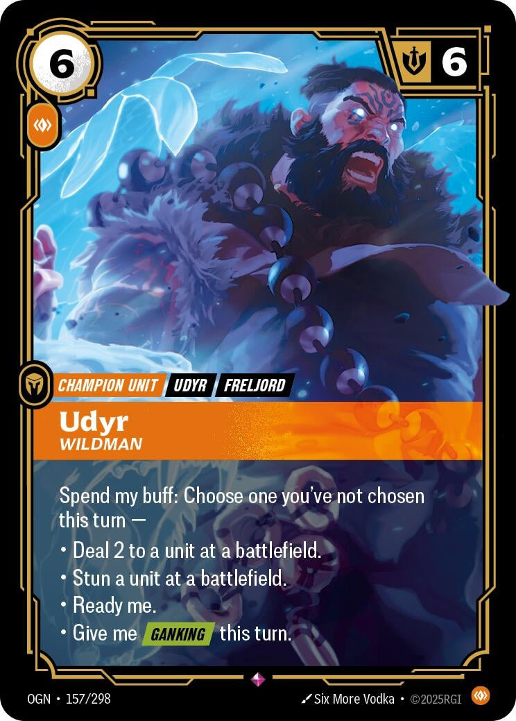 Udyr - Wildman (157/298) (Foil) Rare