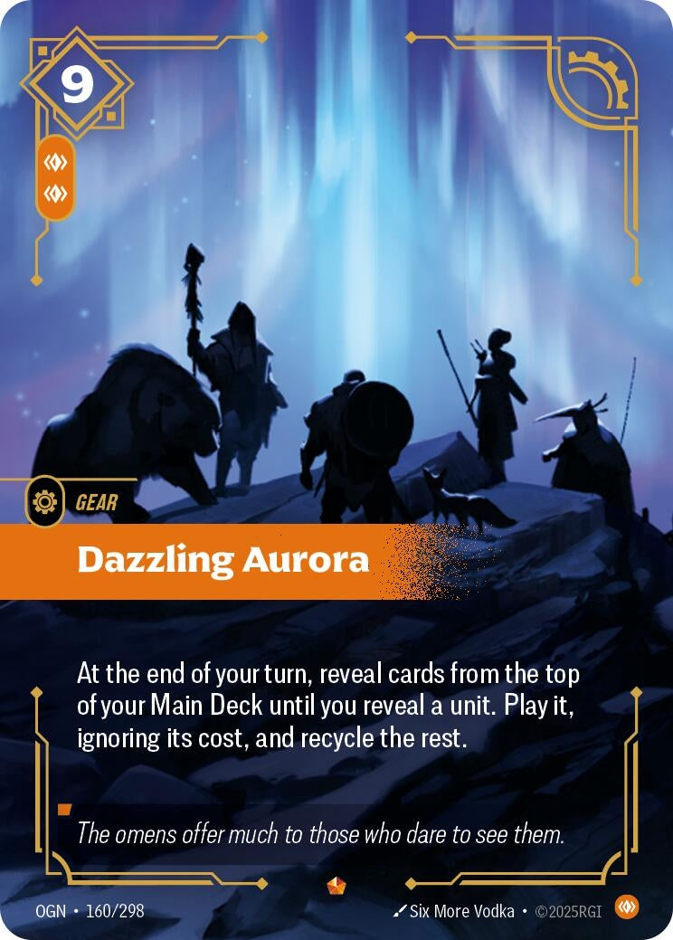 Dazzling Aurora (160/298) (Foil) Epic