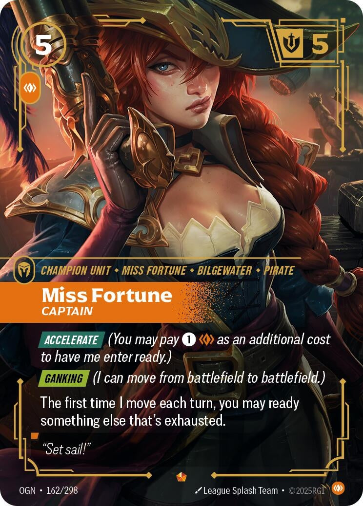 Miss Fortune - Captain (162/298) (Foil) Epic