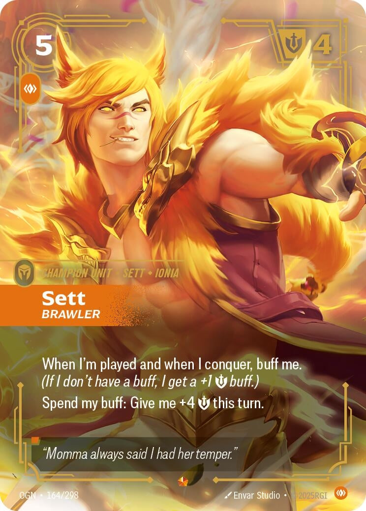 Sett - Brawler (164/298) (Foil) Epic