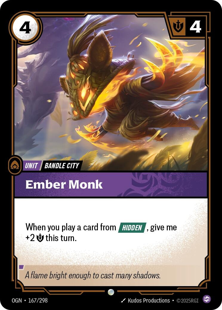 Ember Monk (167/298) Common