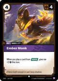 Ember Monk (167/298) (Foil) Common