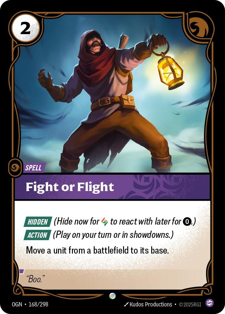 Fight or Flight (168/298) (Foil) Common
