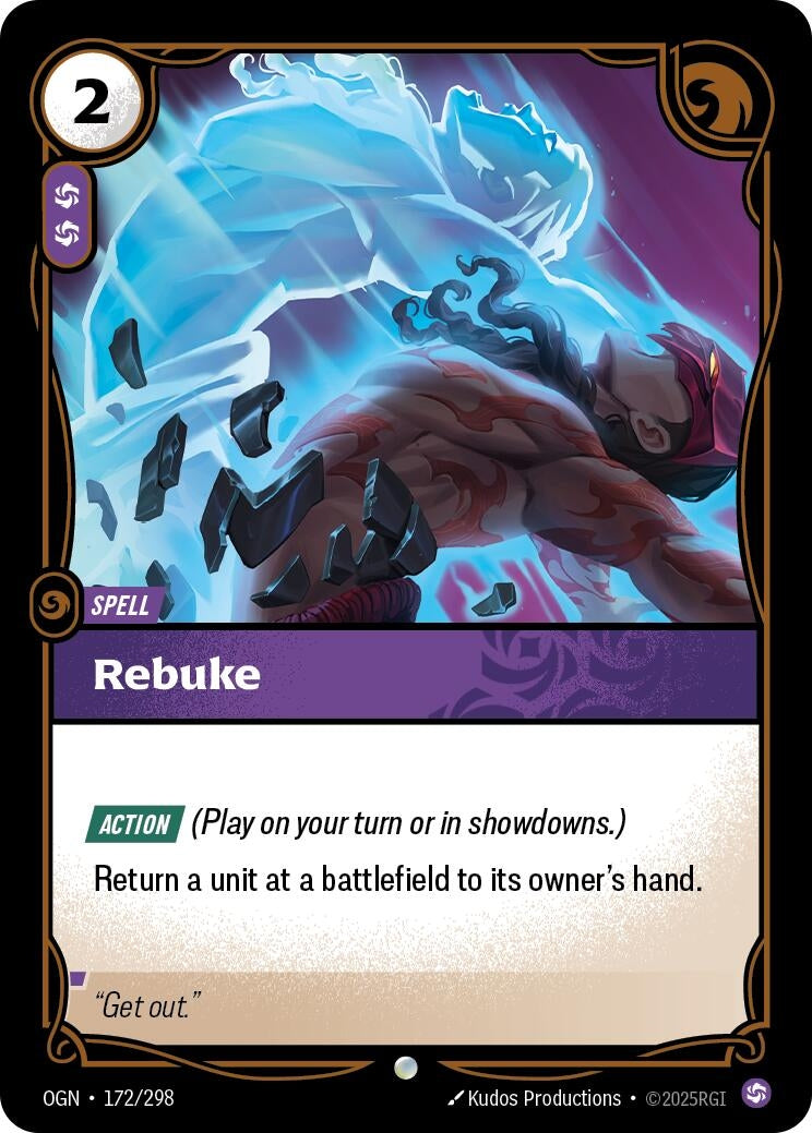 Rebuke (172/298) (Foil) Common