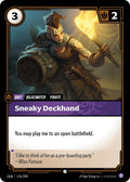 Sneaky Deckhand (176/298) (Foil) Common