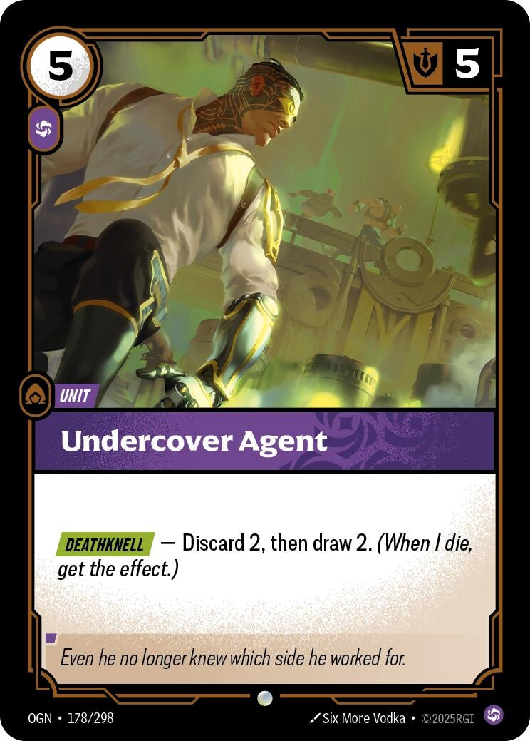 Undercover Agent (178/298) (Foil) Common
