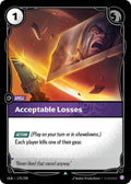 Acceptable Losses (179/298) (OGN) Uncommon