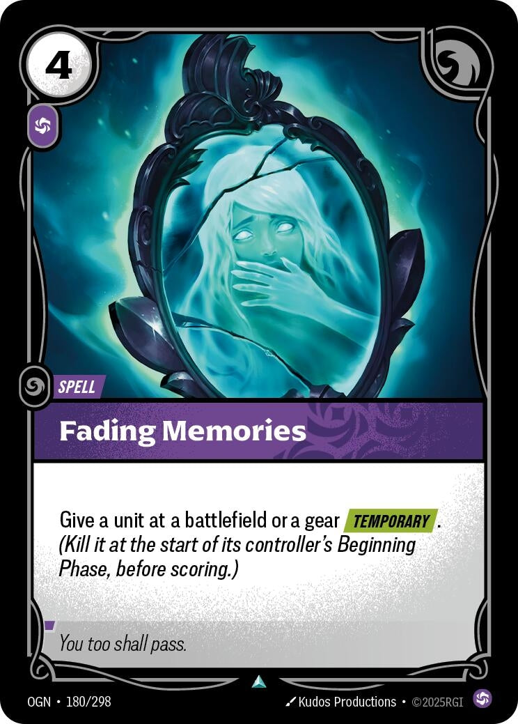 Fading Memories (180/298) (Foil) Uncommon