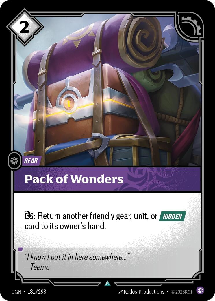 Pack of Wonders (181/298) Uncommon