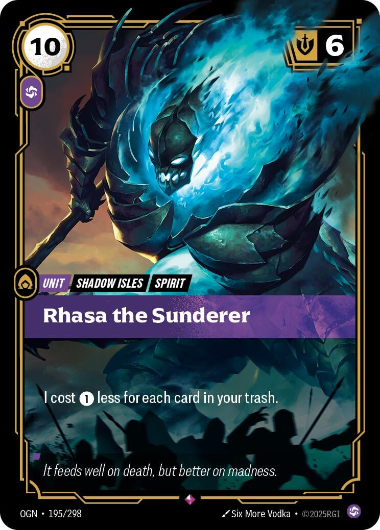 Rhasa the Sunderer (195/298) (Foil) Rare