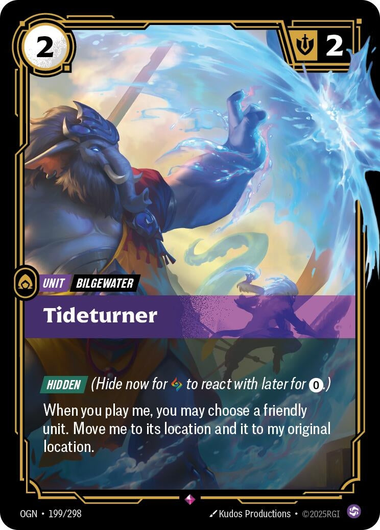 Tideturner (199/298) (Foil) Rare
