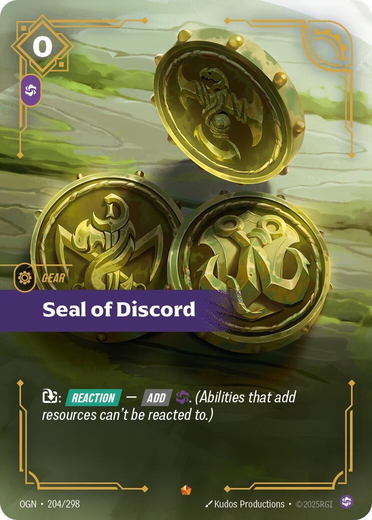Seal of Discord (204/298) (Foil) Epic