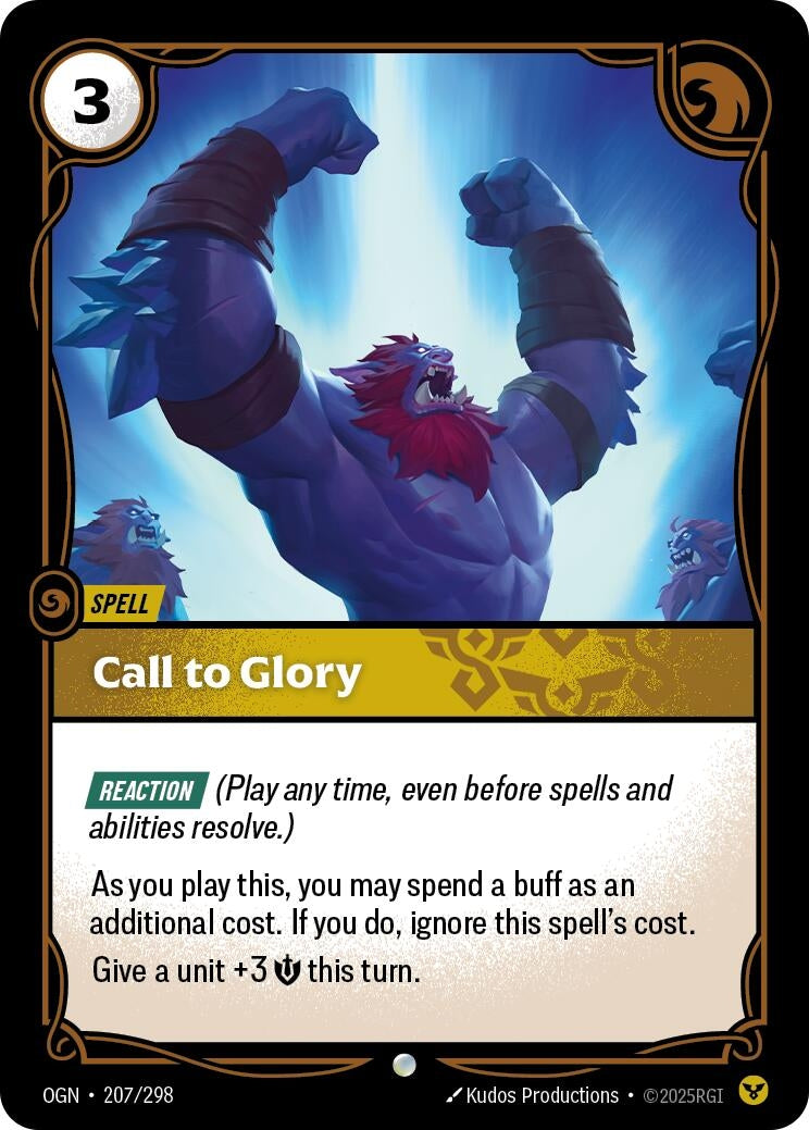 Call to Glory (207/298) (Foil) Common
