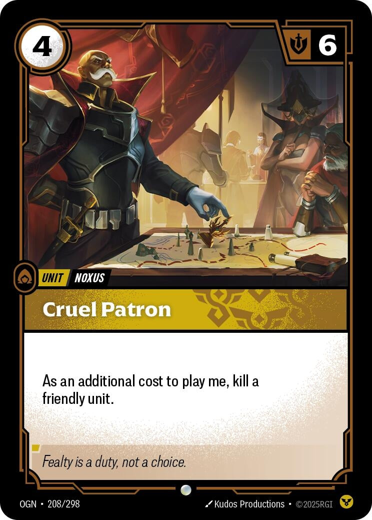 Cruel Patron (208/298) (Foil) Common