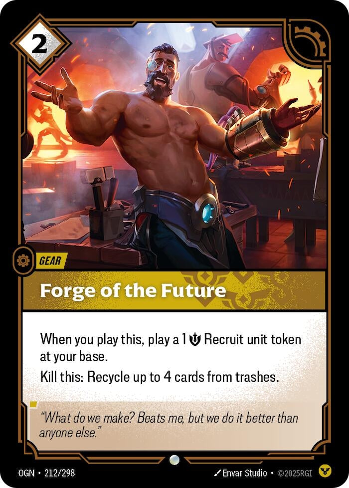 Forge of the Future (212/298) (Foil) Common