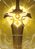 Order Rune (Alternate Art) (214a/298) (Foil)