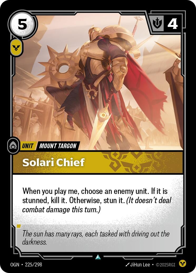 Solari Chief (225/298) Uncommon