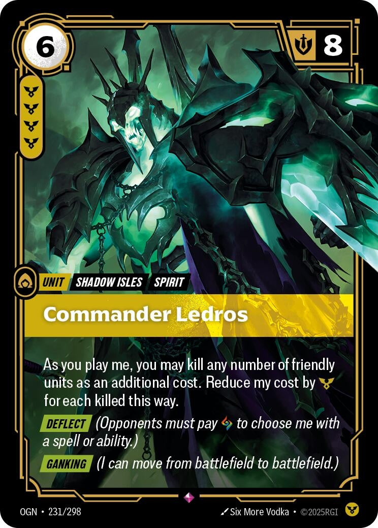 Commander Ledros (231/298) (Foil) Rare