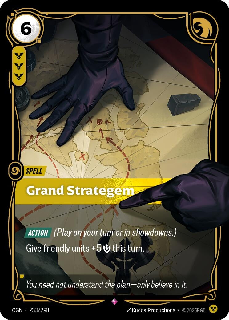 Grand Strategem (233/298) (Foil) Rare