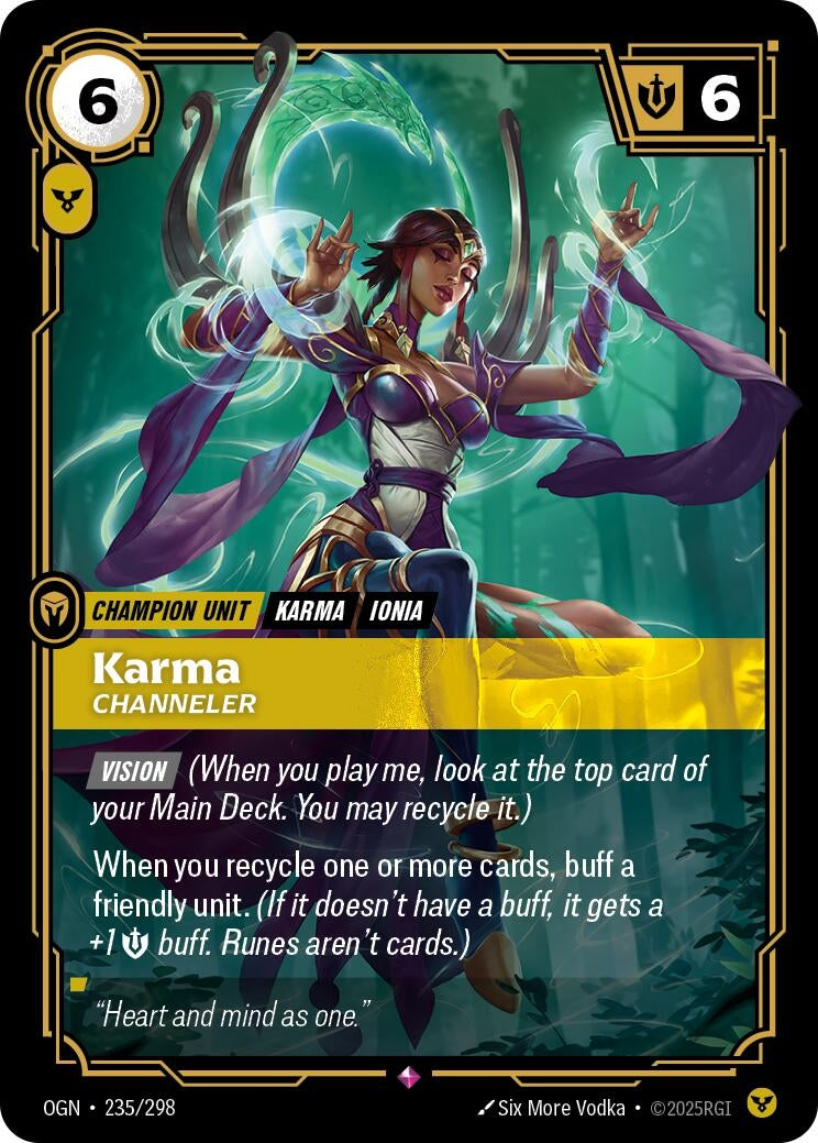 Karma - Channeler (235/298) (Foil) Rare