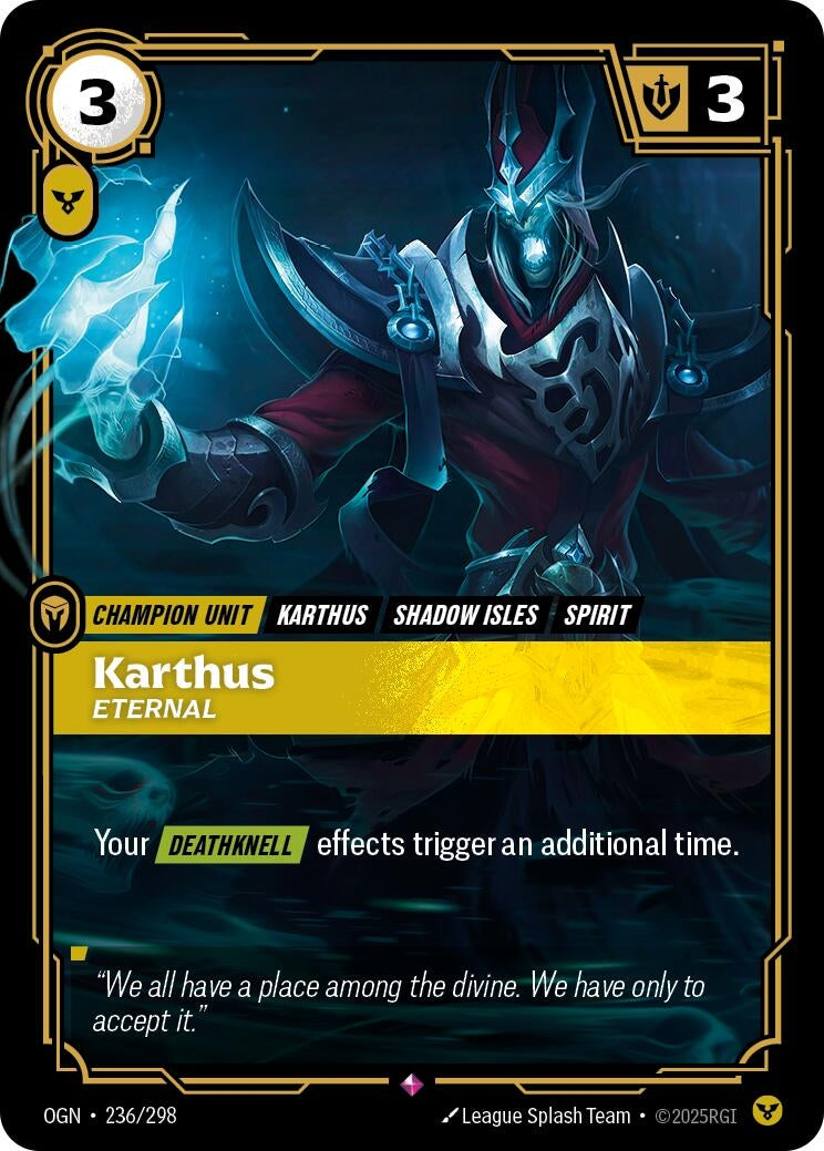 Karthus - Eternal (236/298) (Foil) Rare