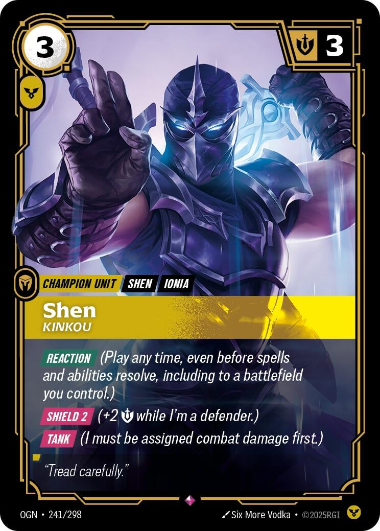 Shen - Kinkou (241/298) (Foil) Rare