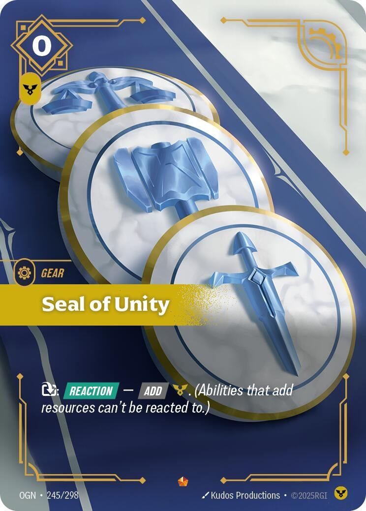 Seal of Unity (245/298) (Foil) Epic