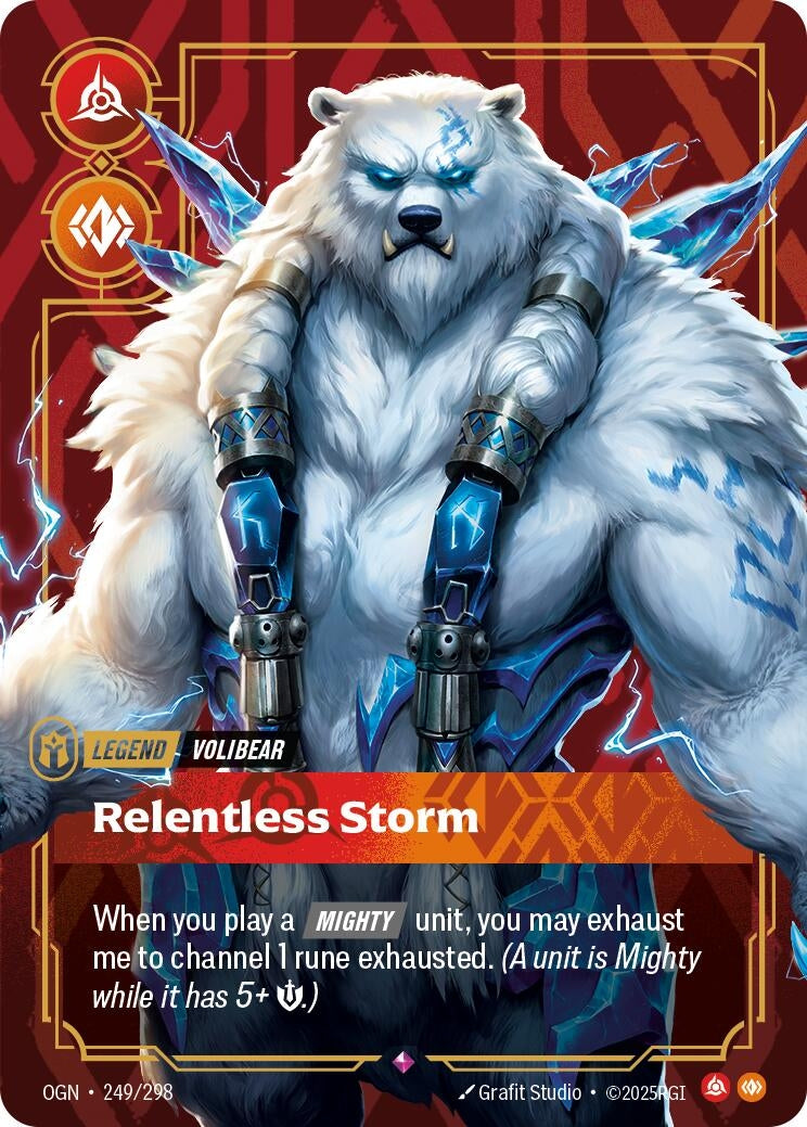Volibear - Relentless Storm (249/298) (Foil) Rare