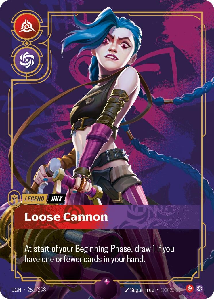 Jinx - Loose Cannon (251/298) (Foil) Rare