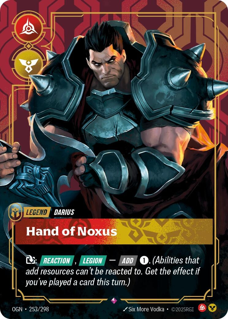 Darius - Hand of Noxus (253/298) (Foil) Rare