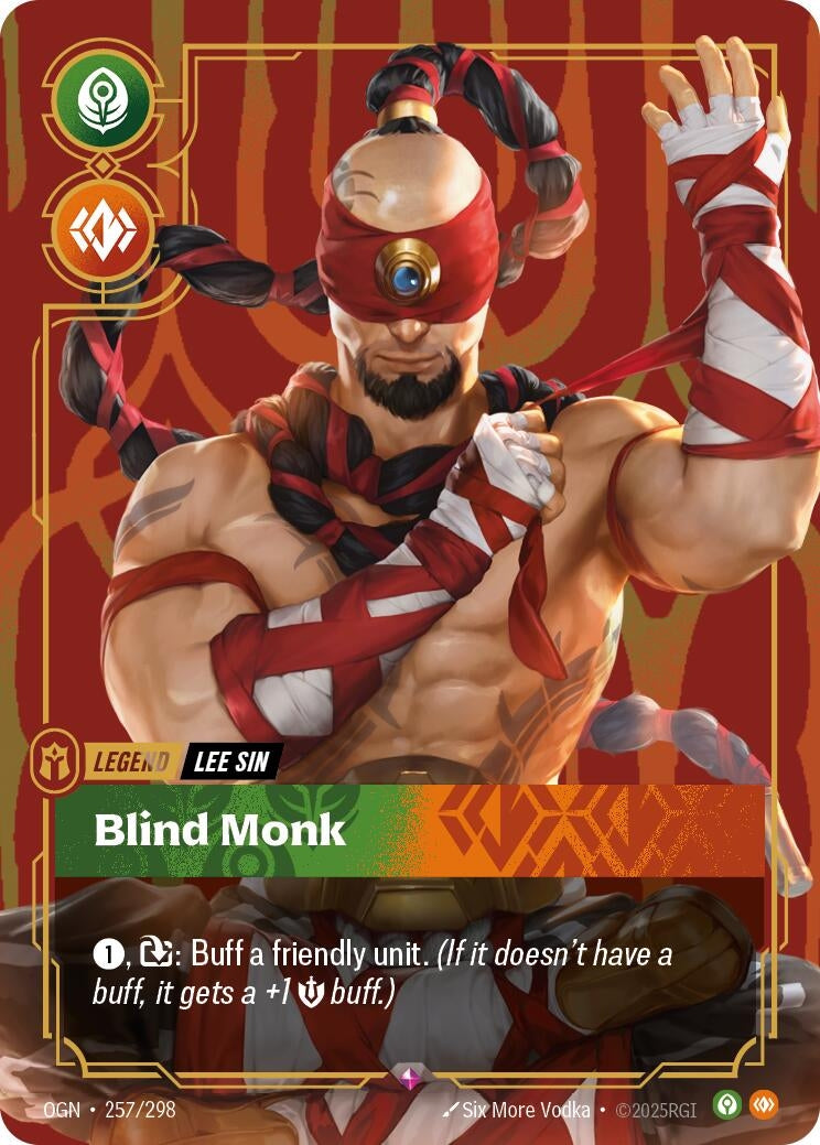 Lee Sin - Blind Monk (257/298) (Foil) Rare
