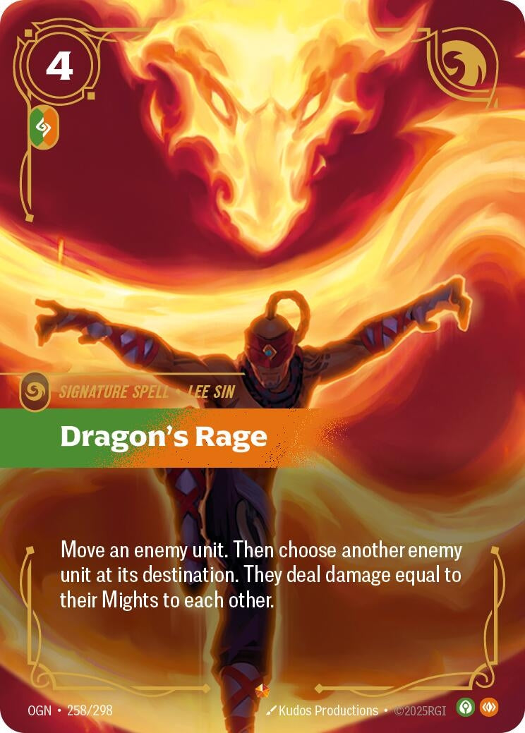 Dragon's Rage (258/298) (Foil) Epic
