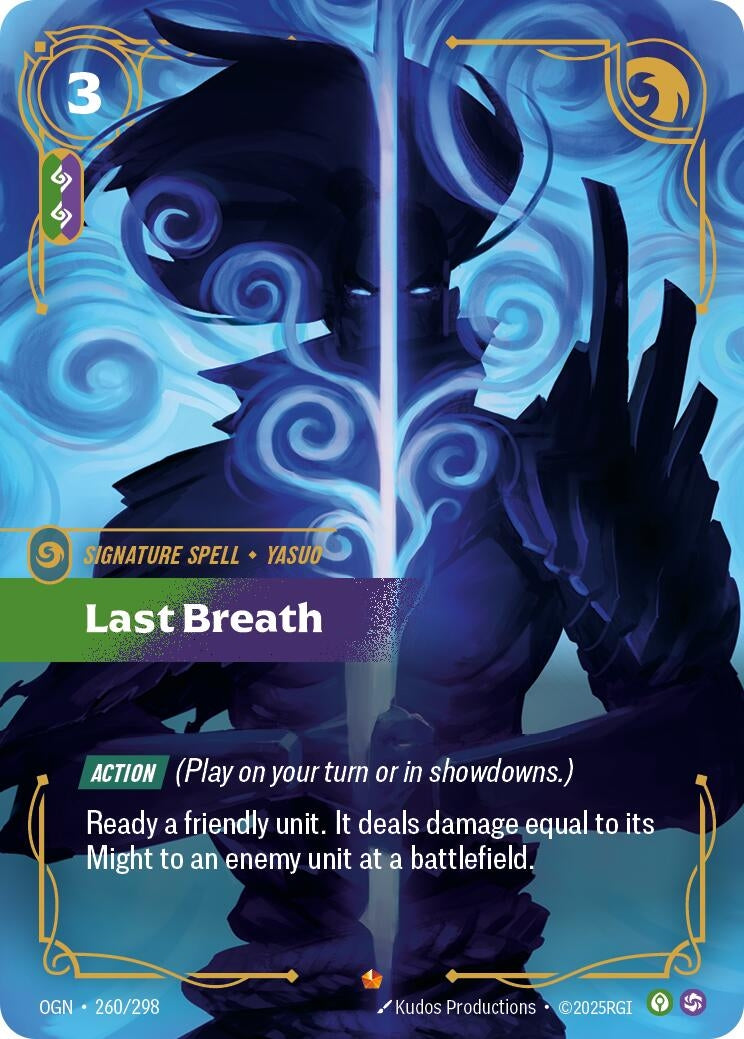 Last Breath (260/298) (Foil) Epic