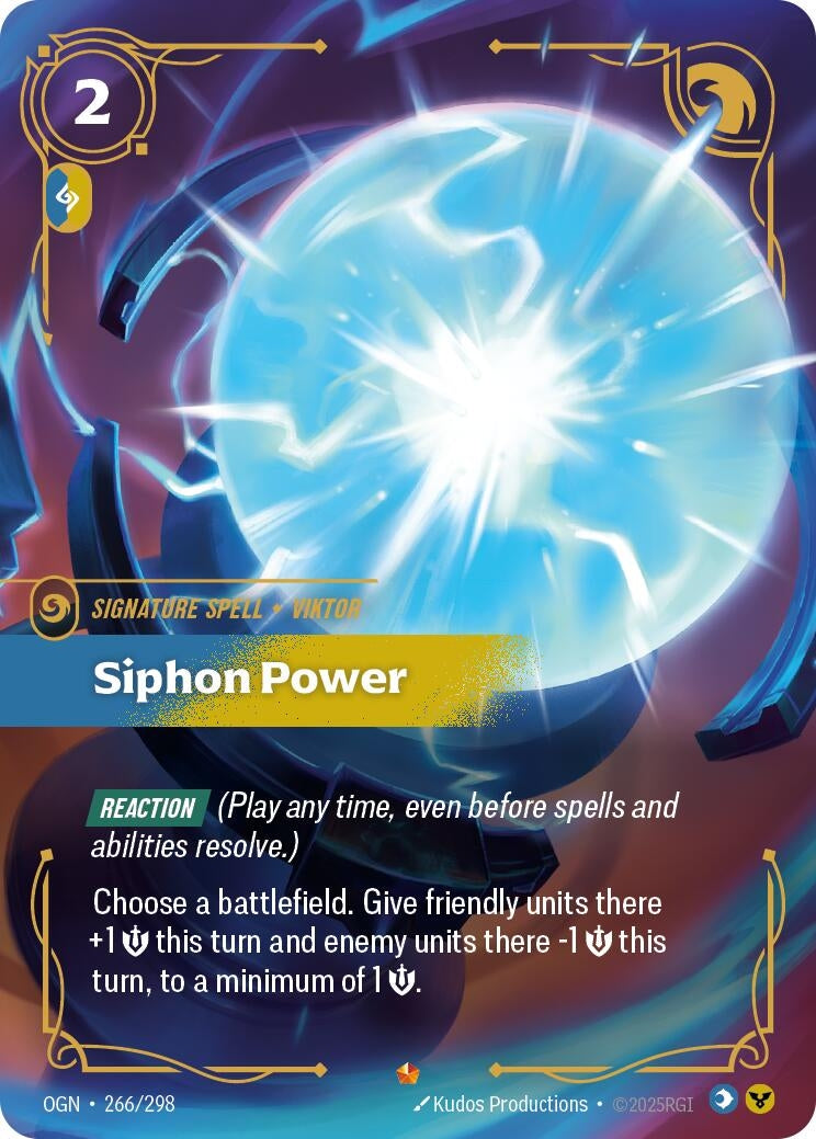 Siphon Power (266/298) (Foil) Epic