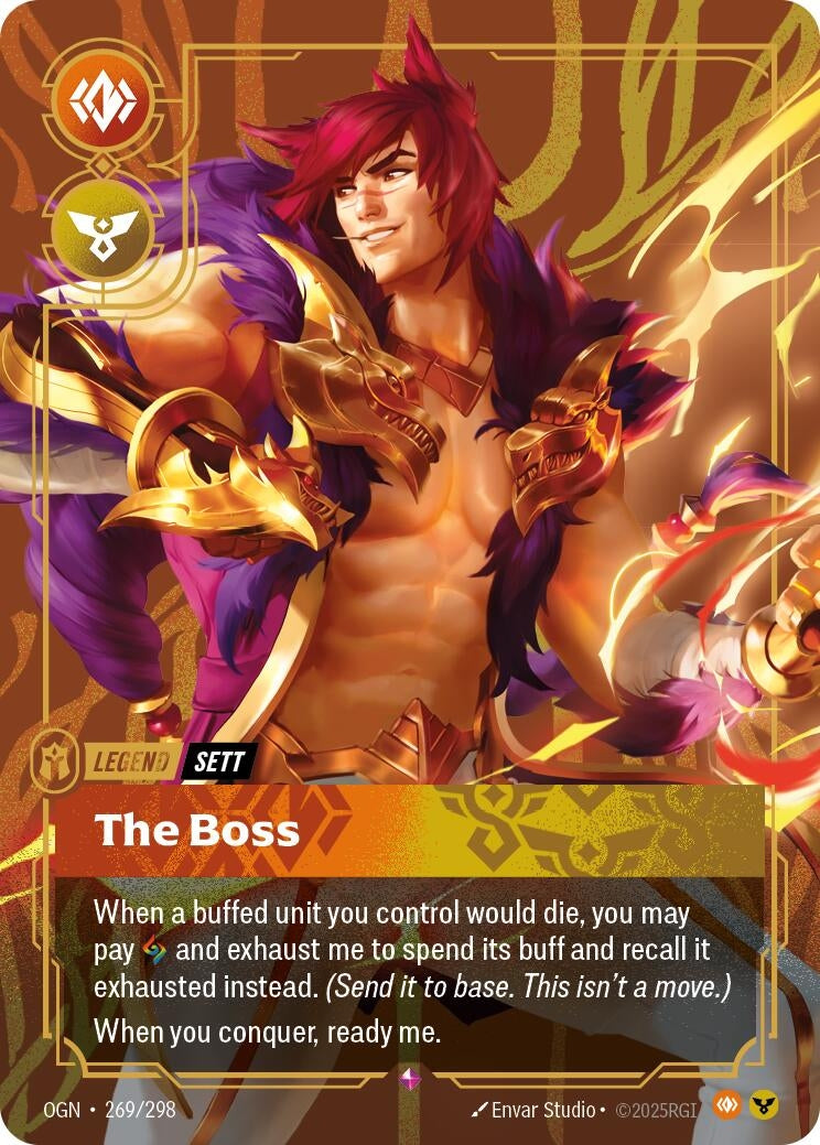 Sett - The Boss (269/298) (Foil) Rare