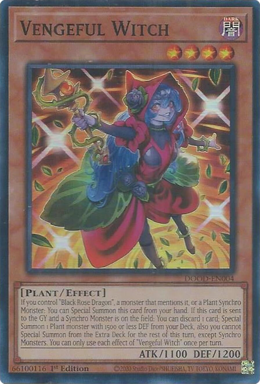 Vengeful Witch (DOOD-EN004)  Super Rare
