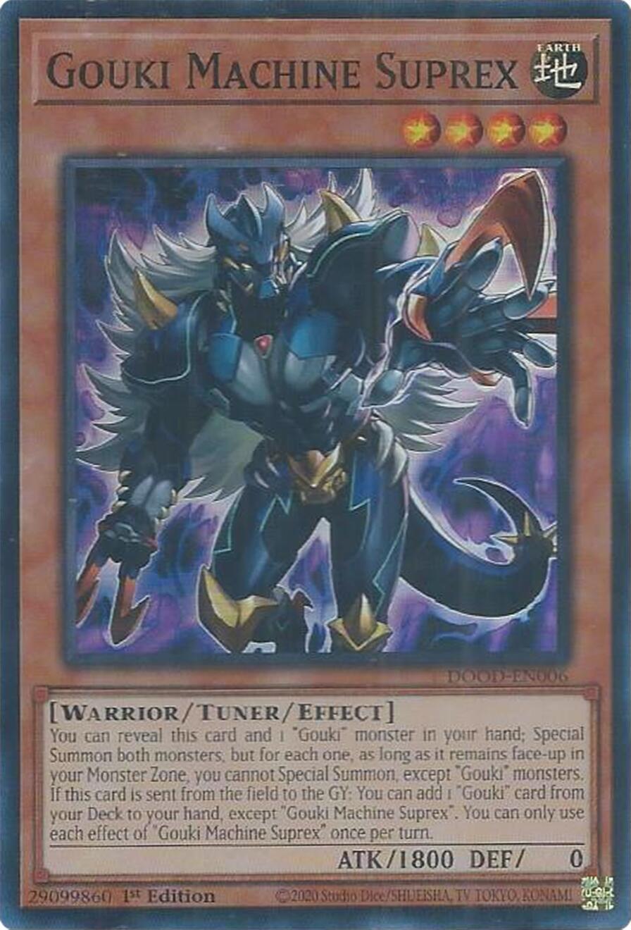 Gouki Machine Suprex (DOOD-EN006)  Super Rare