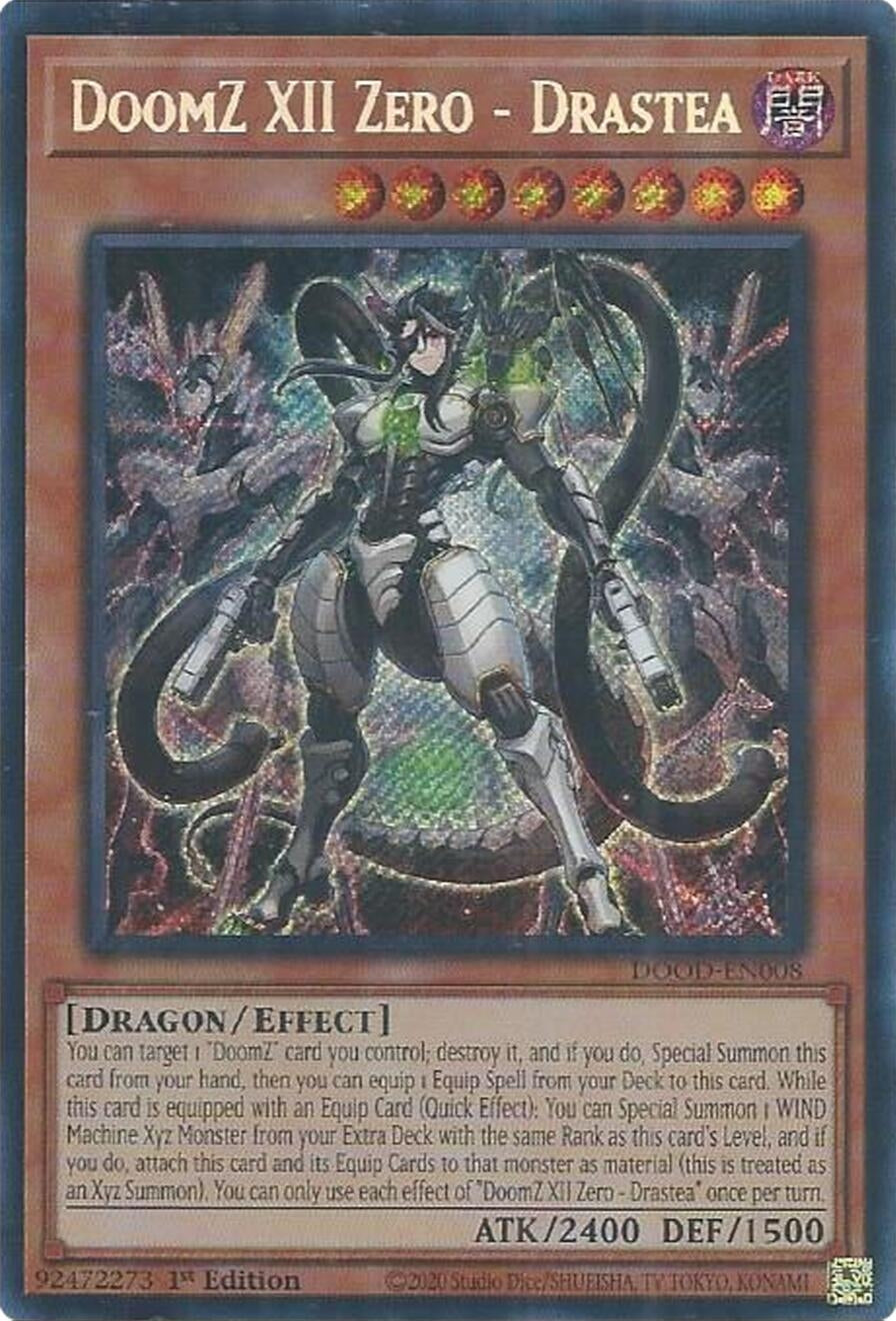 DoomZ XII Zero - Drastea (DOOD-EN008)  Secret Rare