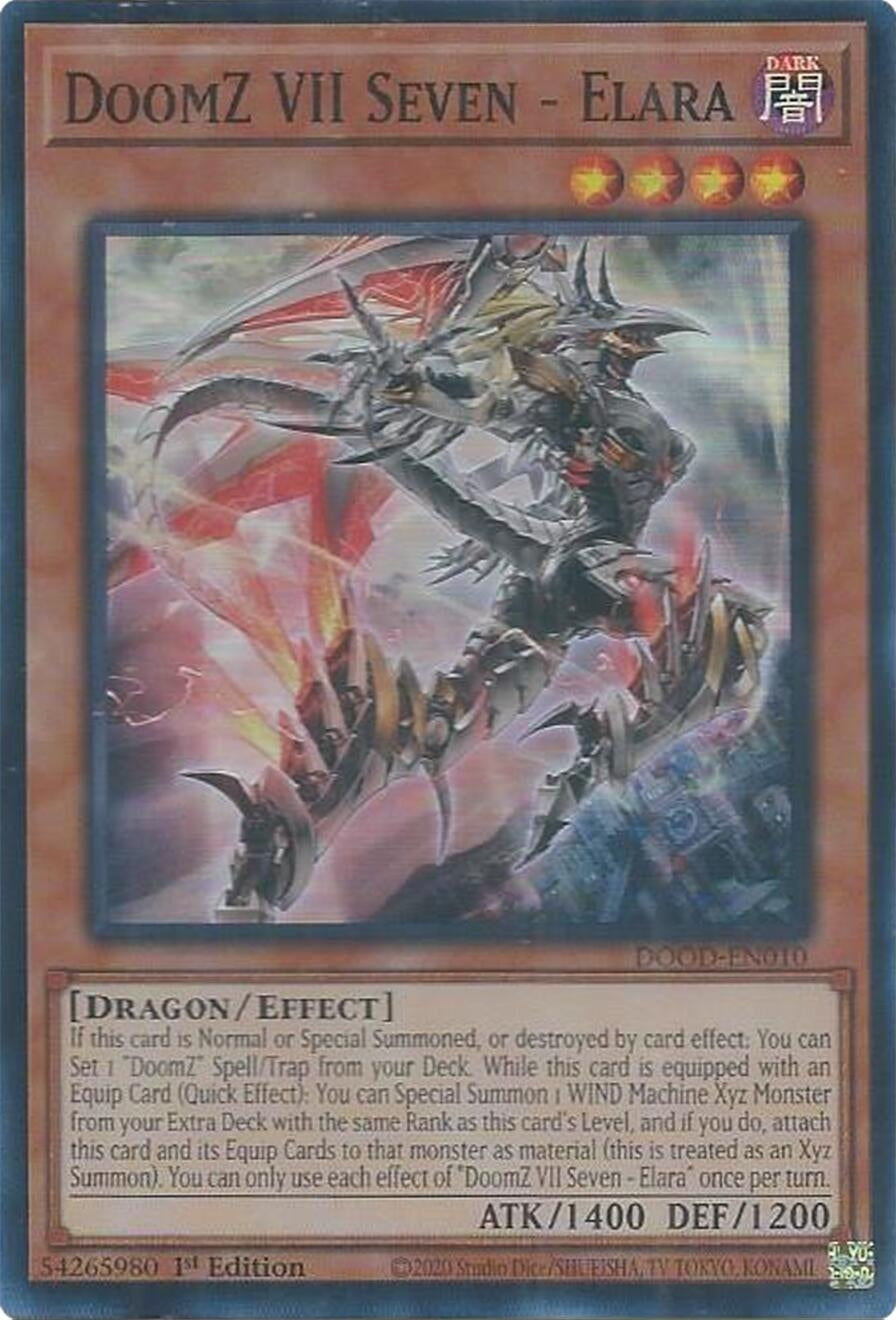 DoomZ VII Seven - Elara (DOOD-EN010)  Super Rare