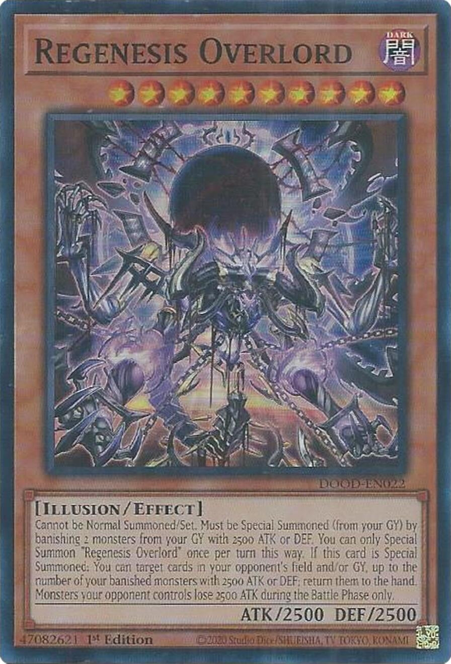 Regenesis Overlord (DOOD-EN022)  Super Rare
