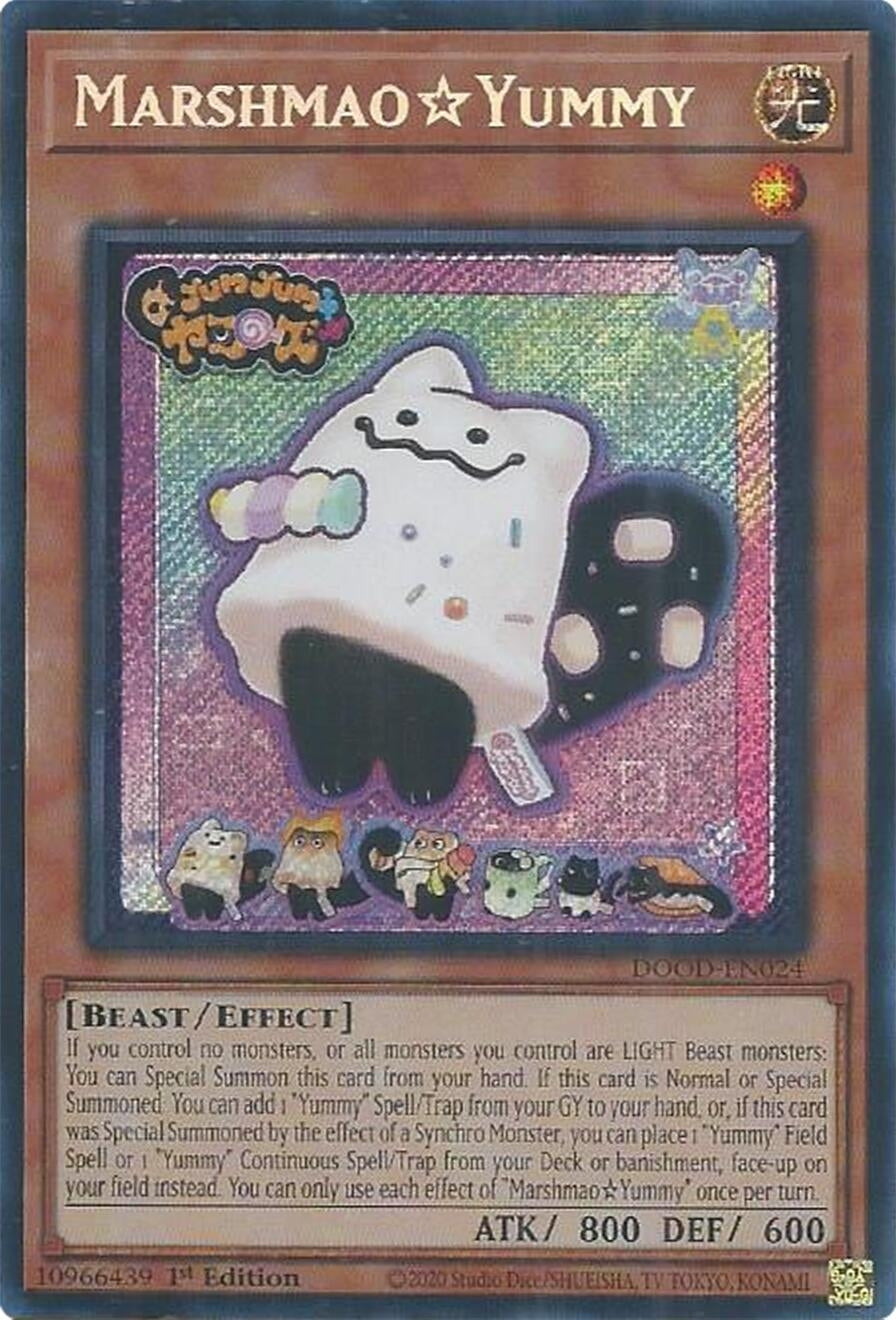 MarshmaoYummy (DOOD-EN024)  Secret Rare