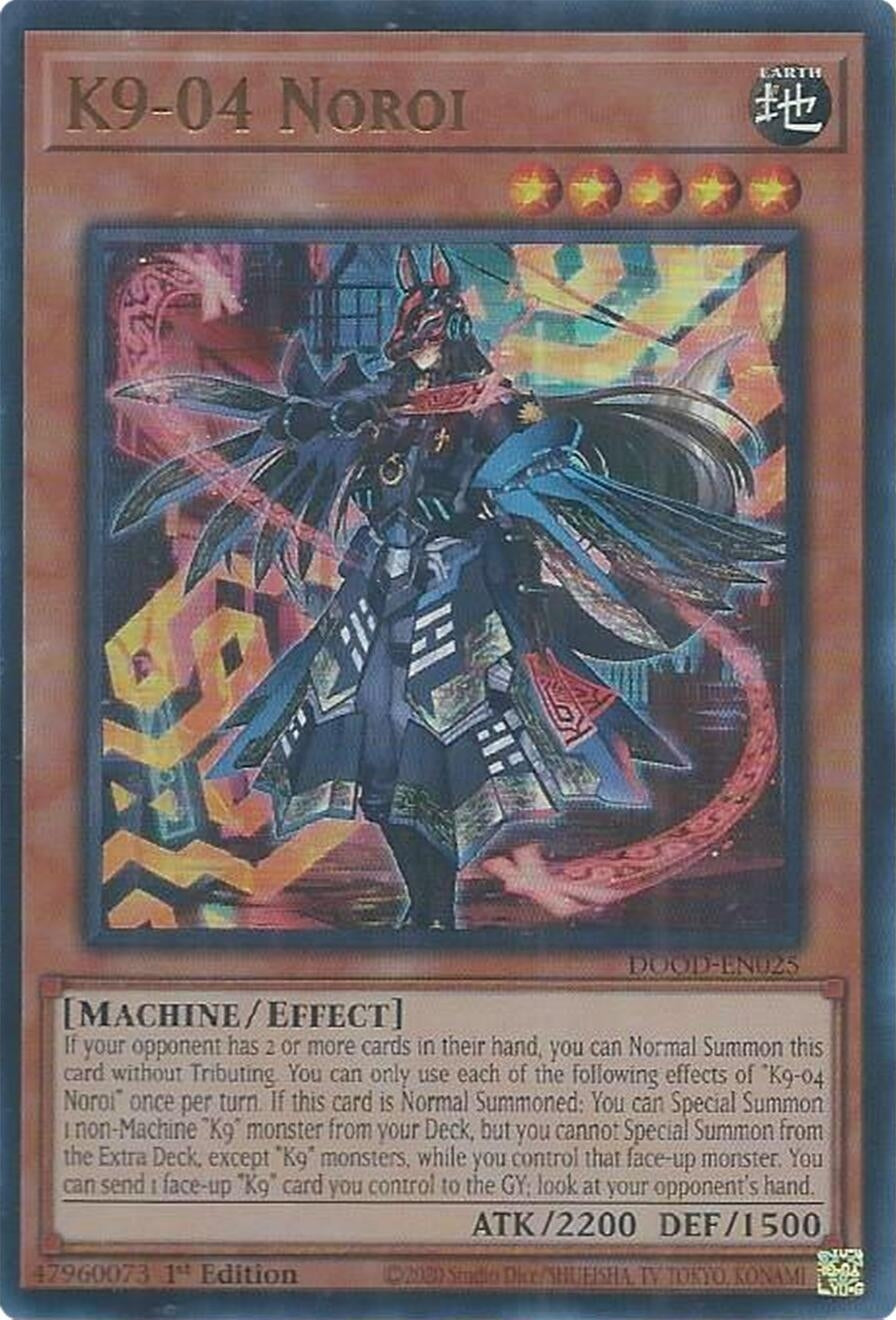 K9-04 Noroi (DOOD-EN025)  Ultra Rare
