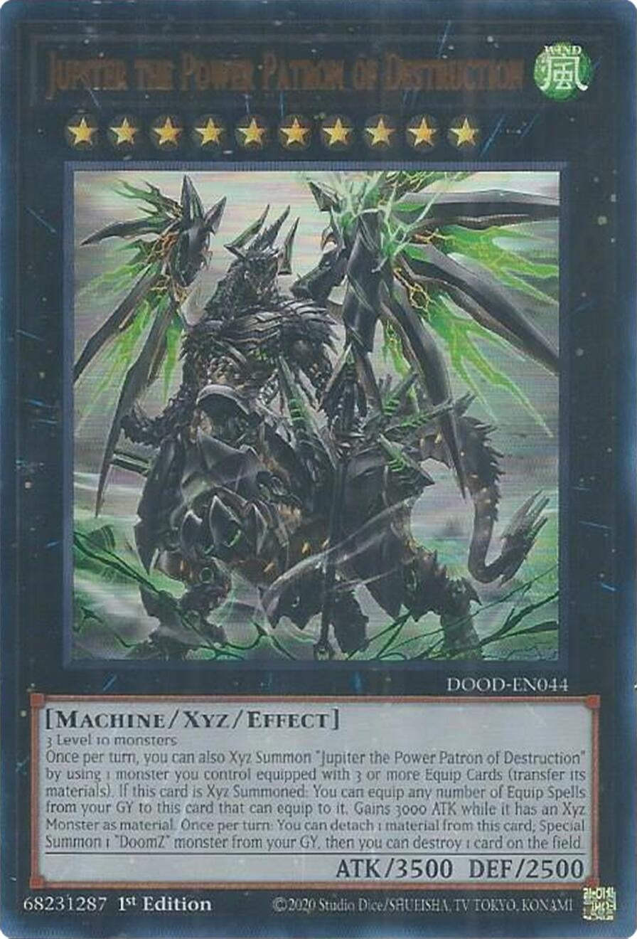 Jupiter the Power Patron of Destruction (DOOD-EN044)  Ultra Rare